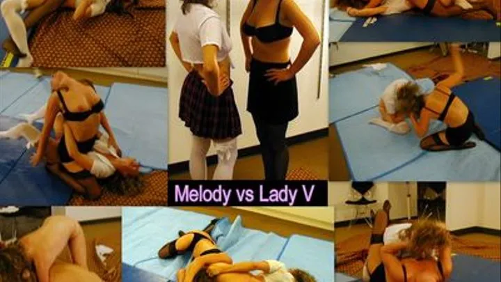 Classic Catfight Melody vs Lady V