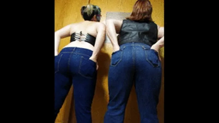Two BBW in Blue Jeans and Heels Slideshow
