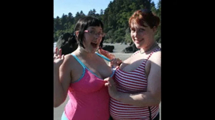 BBW Cuties at the Beach Slideshow