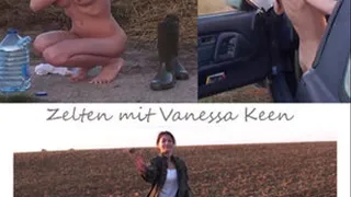 Tents with Vanessa / Zelten mit Vanessa