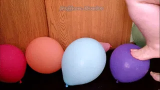 Balloon Step to Pop