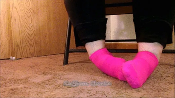 Hot Pink Ankle Socks