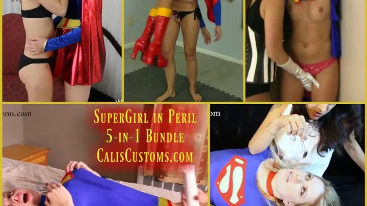 5-in-1 Bundle: Supergirl in Peril