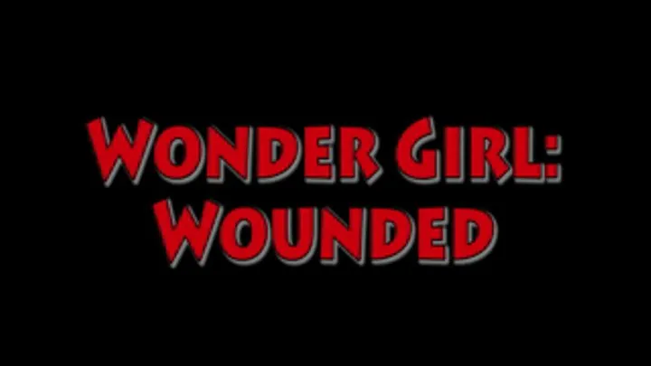 Wonder Girl Wounded