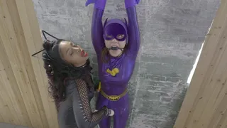 Kitty Claws & Batty Paws: Catgirl dominates Batgirl into sexual submission