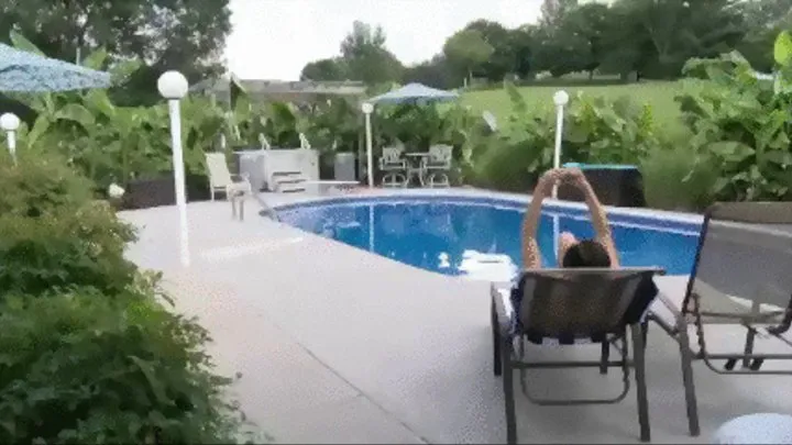 Babysitter By the Pool