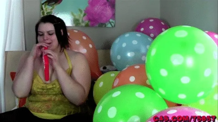 SSBBW Birthday Balloon POP