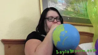 Layla Moore Blows the World!