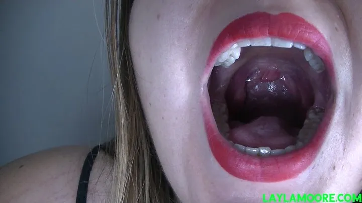 Girlfriend Experience POV Belching with Closeups Starring Layla Moore