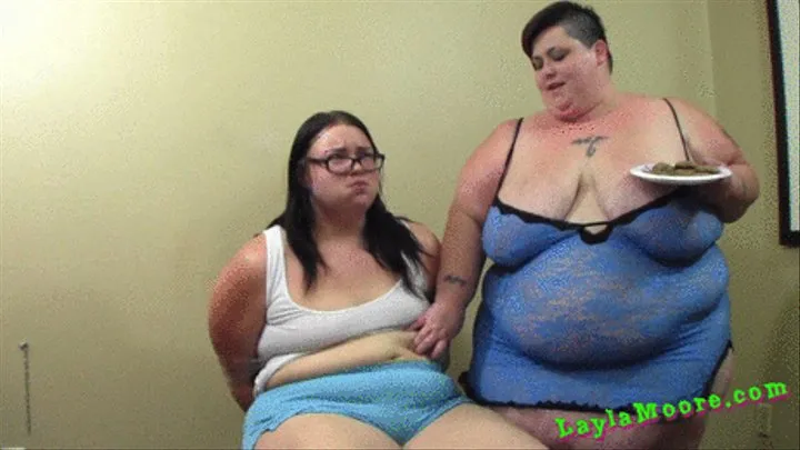 You're Losing your FAT Figure! ( Cookie Stuffing with Layla Moore & Reenaye Starr)