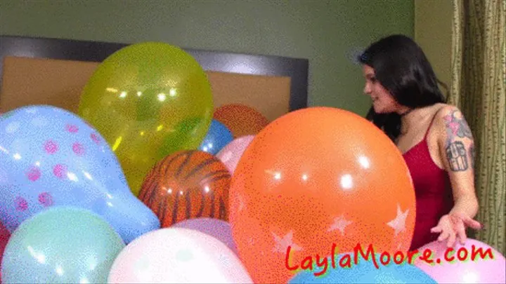 Mean Step-Sister Pops all of you Balloons!starring Raquel Roper