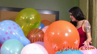 Mean Step-Sister Pops all of you Balloons!starring Raquel Roper