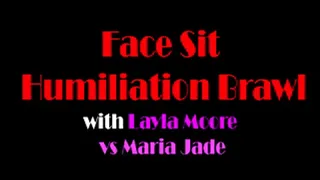 Face Sitting Diaper Wearing Grudge Match! Layla Moore vs Maria Jade