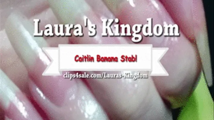 Caitlin's 1st Banana Claw!