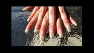 KNicole 2 Beautiful clear natural nails