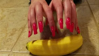 NameLess crushes a banana!