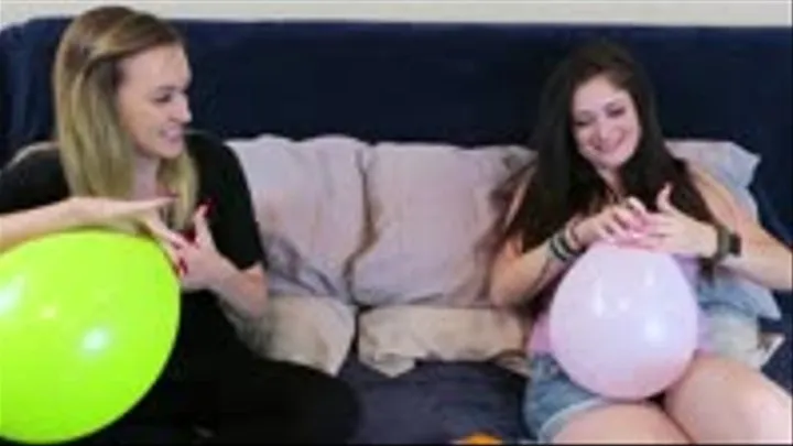 Laura & Kim Balloon Pop Pt 1