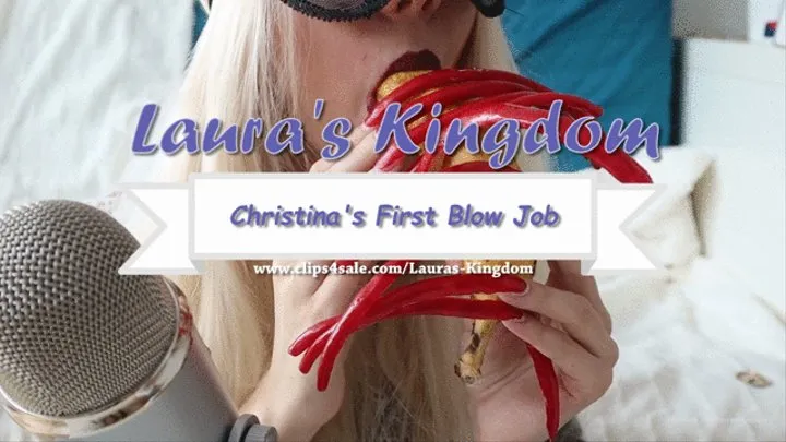 Christina's first Blow-Job!