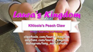 KNicole's Peach Claw