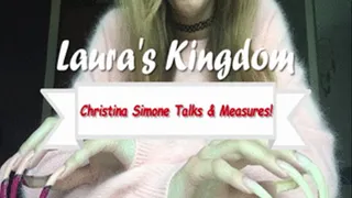 Christina Simone Talks & Measures!!