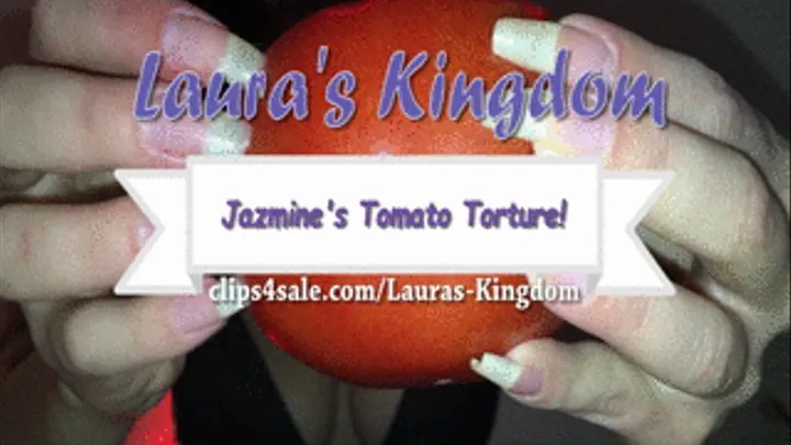 Jazmine's Messy Tomato!