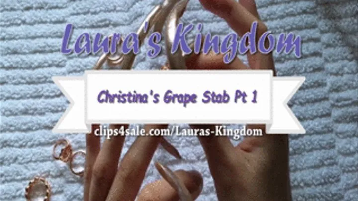 Christina Simone Grape Claw!