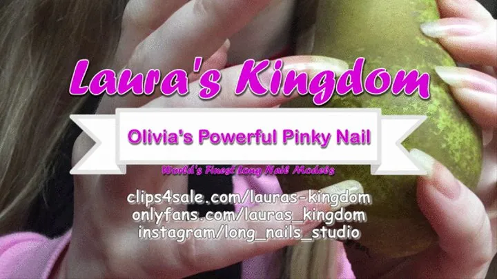 Olivia's Powerful Pinky Nails