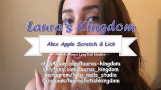 Alexandra's Apple Scratch and Lick