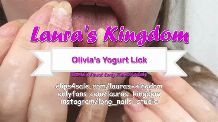 Olivia's Yogurt Lick