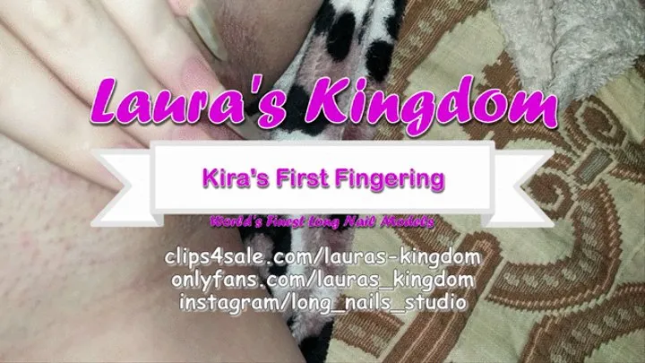 Kira's First Self Fingering