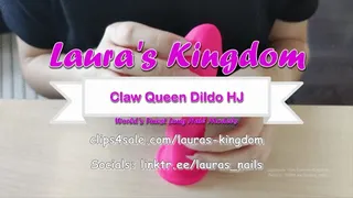 Claw Queen's Dildo Handjob