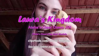 Aisha's Clear Claws JOI