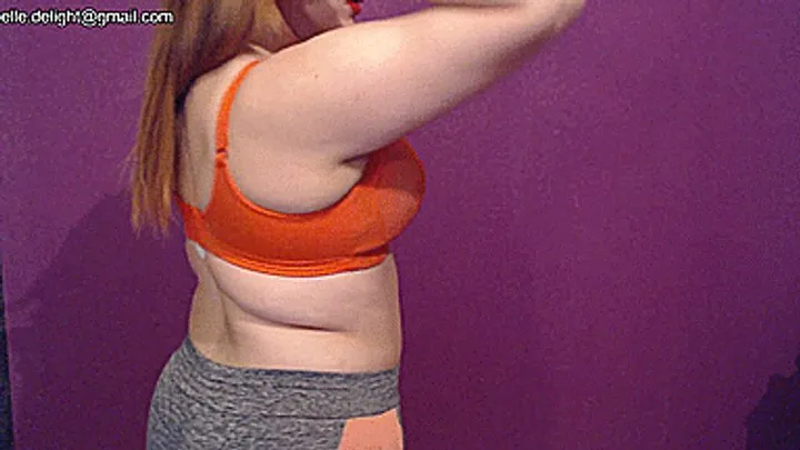 ORANGE SPORT BRA (Jan.2018)