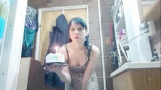 Happy birthday toilet cake