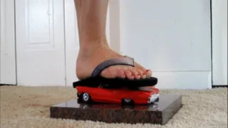 Flip flop car crush. .