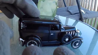 A little black car I picked up for you (Giantess Onyx shrunken man shrinking fetish handheld POV download)