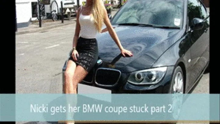 Nicki Gets Her BMW Coupe stuck in the mud part 2 Small