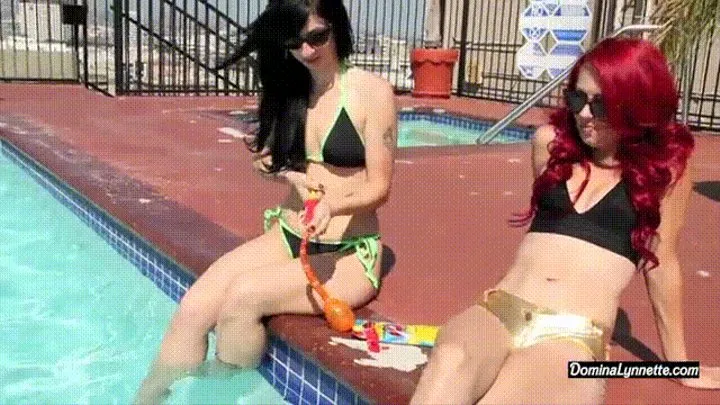 Poolside Balloons