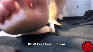 BBW Feet Compilation - CurvyRedhead CurvyRedhead89 Curvy Redhead