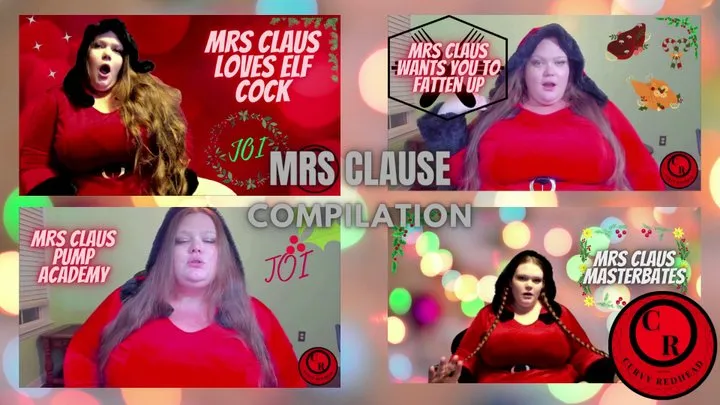 Mrs Claus Compilation - CurvyRedhead