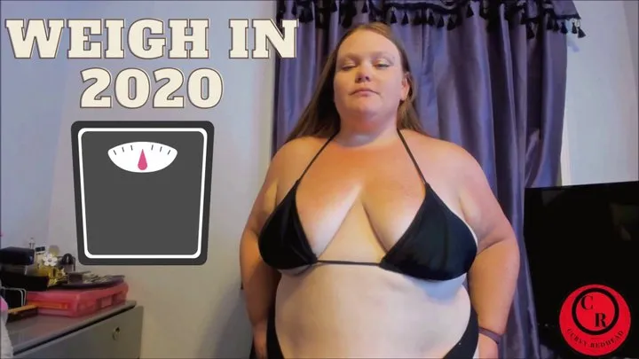 Weigh In 2020 - CurvyRedhead