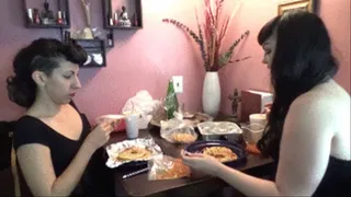 Femdoms Eat Pupusas