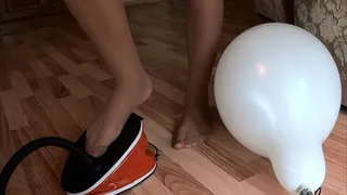 Balloons Pump Up To Burst