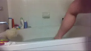 Smoking Bathtub Masturbation