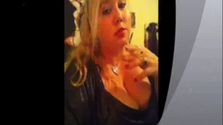 Sensual Smoking Tease with BBW Maddie Monroe