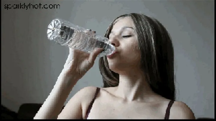 Drinking some water