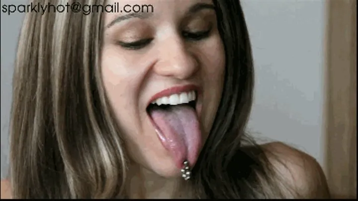 Tongue piercing?