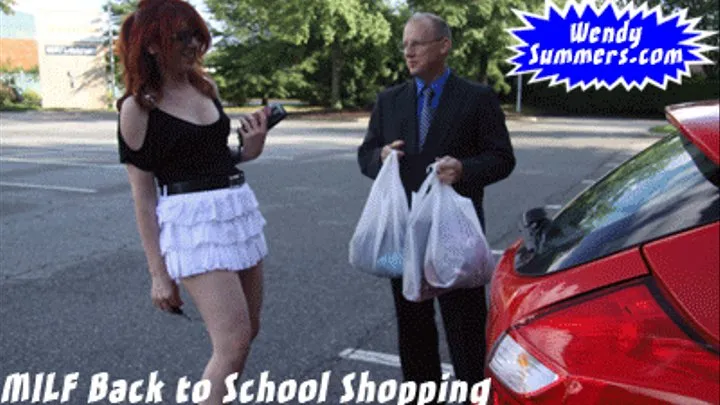 TS Milf gets Banged While Back-to-School Shopping