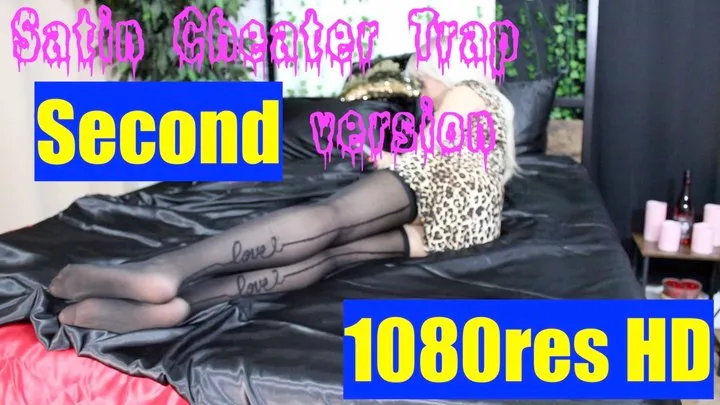 Satin Cheater Trap - stockings 1080res