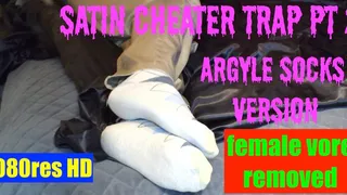 Satin Cheater Trap Pt 2 - argyle socks male only 1080res